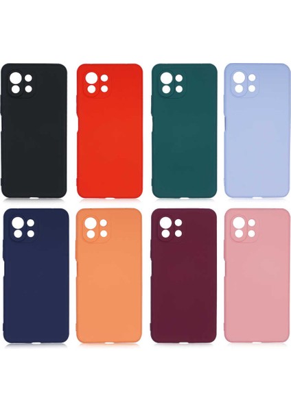 Xiaomi Mi 11 Lite Kılıf Aden Mara Laaakan Kapak-Siyah fiyatları