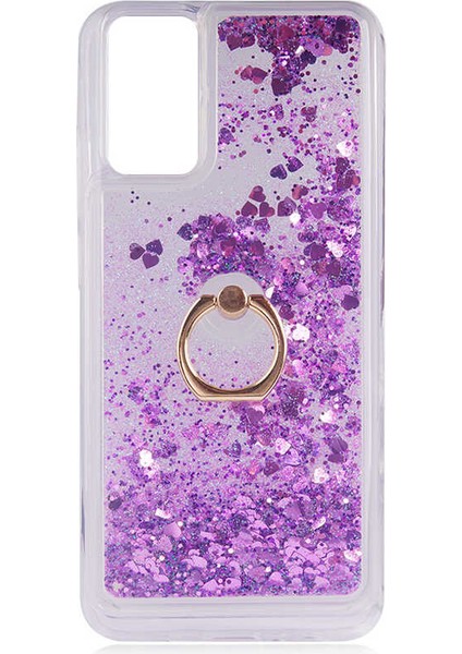 Galaxy A02S Kılıf Aden Milce Kapak-Mor