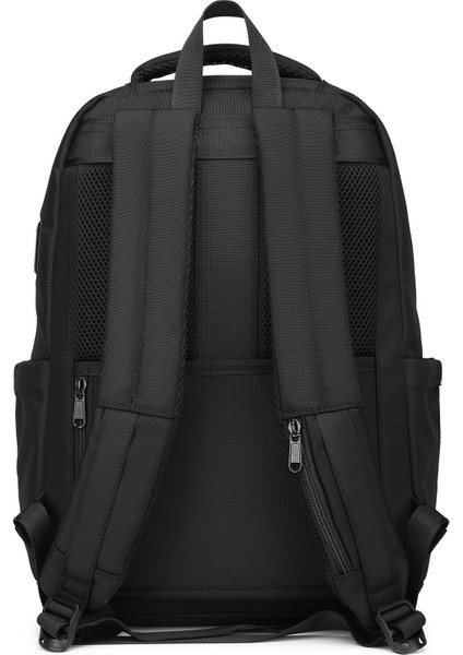 15,6 Inç Laptop Bölmeli, Ortopedik Sırt Destekli Su Geçirmez Erkek Sırt Çantası CTV8679 Siyah modelleri