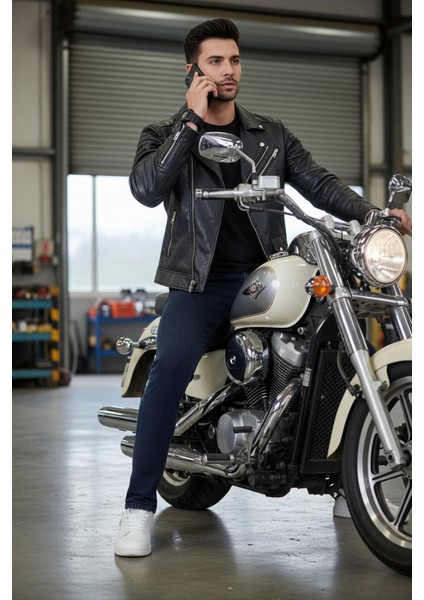 Likralı Lacivert Normal Bel Boru Paça Erkek Kot Pantolon Erkek Pantolon Lacivert Erkek Kot Pantolon fırsatları