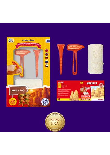 Nemrut Dağı New Era Eğitici Kazı Seti modelleri