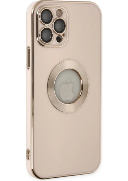 iPhone 12 Pro Max Kılıf Store Silikon - Pembe - NHR1064-1972