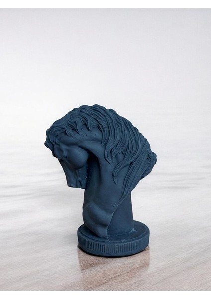 Satranç Atı Minimalist Dekoratif Büst Heykel, Siyah Renk Yüksek Kaliteli Malzeme Minimalist Dekoratif El Yapımı At Heykeli, Hediyelik Dekoratif Heykel, Ev Dekoru, Masa Dekoru, Öğretmenler Günü