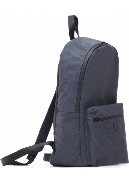 Koyu Gri Kumaş Çanta