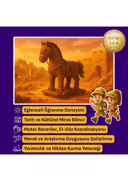 Truva (Troy) New Era Eğitici Kazı Seti fırsatları