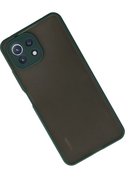 Xiaomi Mi 11 Lite Kılıf Montreal Silikon Kapak - Yeşil - NHR4742-1531 fiyatları