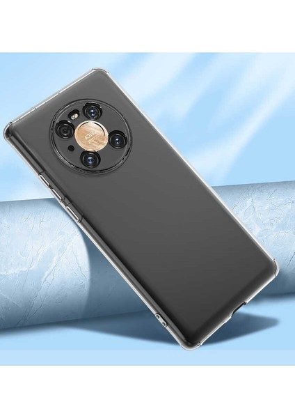 Huawei Mate 40 Pro Kılıf Aden Kamera Korumalı Süper Silikon Kapak-Renksiz fırsatları