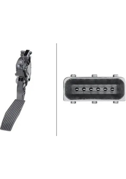 6PV009765711 Gaz Pedali 0848040 13252702