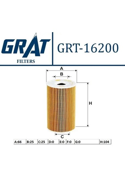 16200 Yag Filtresi 263202A500