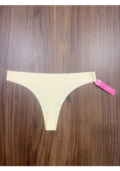 5 Adet 1 Paket Ten Rengi Basic Klasik Lazer Kesim Kadın Tanga Külot fırsatları