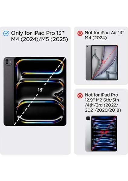 iPad Pro 13 Inç (2024) ile Uyumlu Defter Kağıt Hissiyatlı Ekran Koruyucu Kolay Kurulum Ez Fit - AGL07794 fiyatları