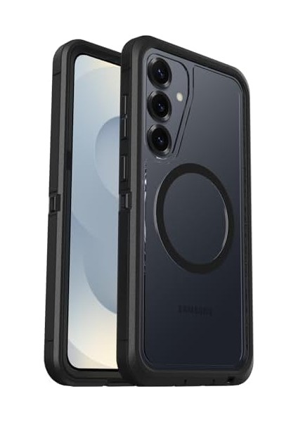 Galaxy S25+ Serisi Xt Şeffaf Mıknatıslı Kılıf - Koyu Taraf (Siyah) fiyatları