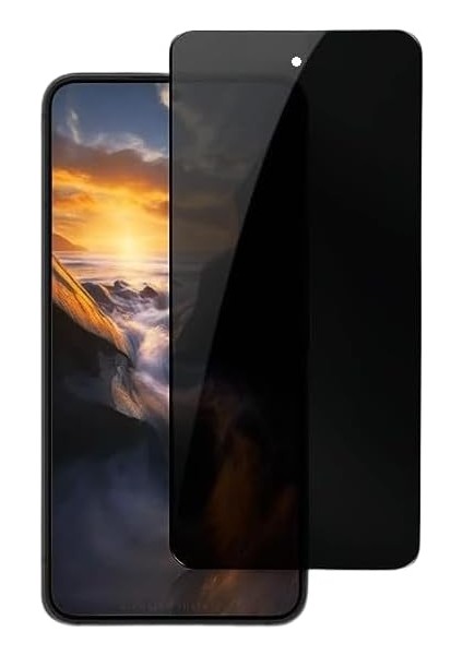 Power Es Galaxy S23 Fe Gizli Hayalet Ekran Koruyucu, Yandan Görünmeyen Full Ekran Koruyucu Cam, Tam Gizlilik Tam Koruma.