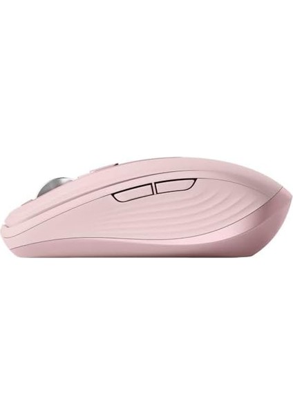 Mx Anywhere 3s Sessiz Kompakt Kablosuz Mouse, 8.000 Dpı Sensör ile Tüm Yüzeylerde Kullanım, Magspeed Elektromanyetik Kaydırma Özelliği, USB C, Bluetooth, Windows Pc, Linux, Chrome, Mac, Pembe modelleri