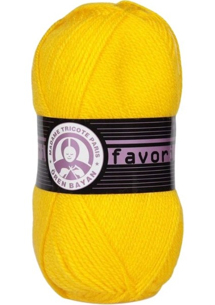 Ören Bayan Favori Örgü İpi - Sarı - 1 Adet - ( Renk Kodu : 029 ) fiyatları