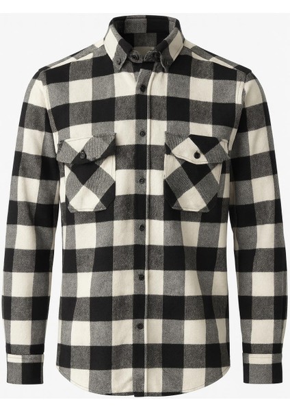 Erkek Kışlık Hakiki Oduncu Gömleği - 7397