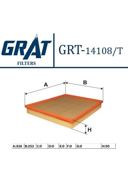 14108T Hava Filtresi 835630