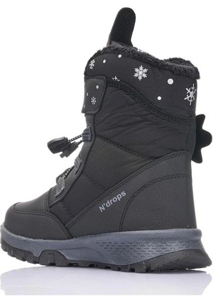 Kız Çocuk Kürklü Soğuk Geçirmez Suya Dayanıklı Termal Kaymaz Cırtlı Kar Botu Yağmur Botu fırsatları