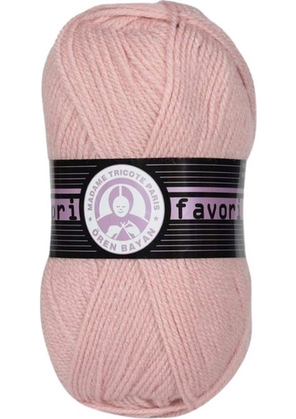 Ören Bayan Favori Örgü İpi - Açık Pembe - 1 Adet - ( Renk Kodu : 001 ) fiyatları