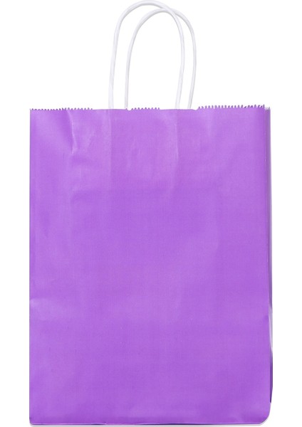 18*24*8 Mor Saplı Kağıt Çanta 24 Adet modelleri