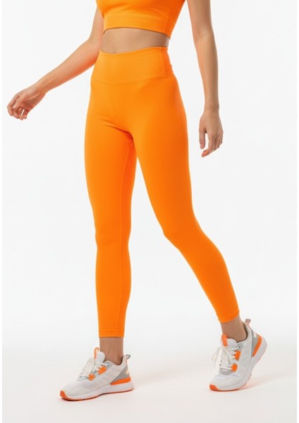 Mikro Polyester Fitness Kadın Tayt