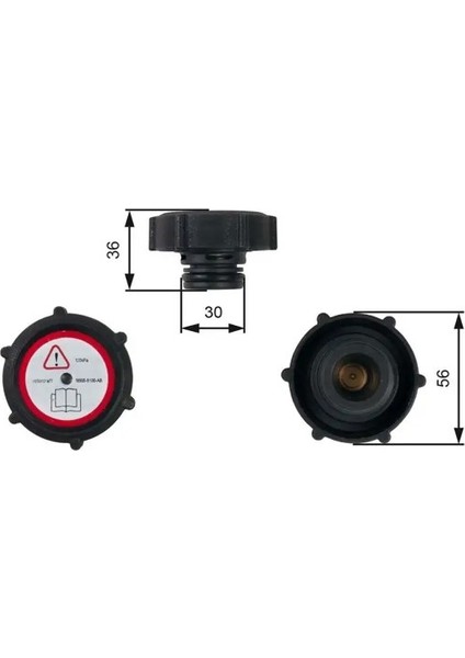 RC230 Yedek Su Depo Kapagi 1000249 1025558 1049625