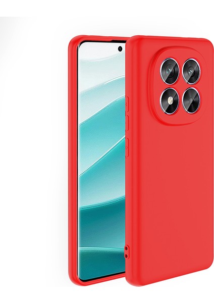 Xiaomi Redmi Note 14 Pro Plus Uyumlu Kılıf Aden Mara Lansman Kapak-Kırmızı