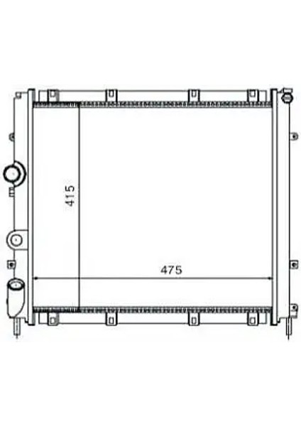 80395 Motor Radyatoru 7700312858