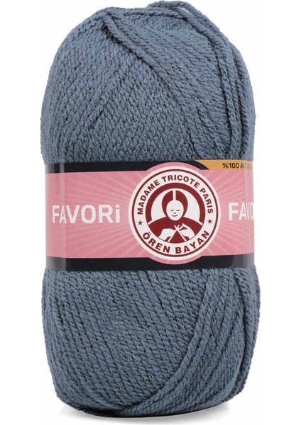 Ören Bayan Favori Örgü İpi - Kömür Mavi - 1 Adet - ( Renk Kodu : 018 ) fiyatları