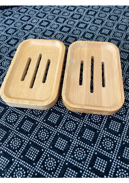 2'li Kare Sabunluk Bambu