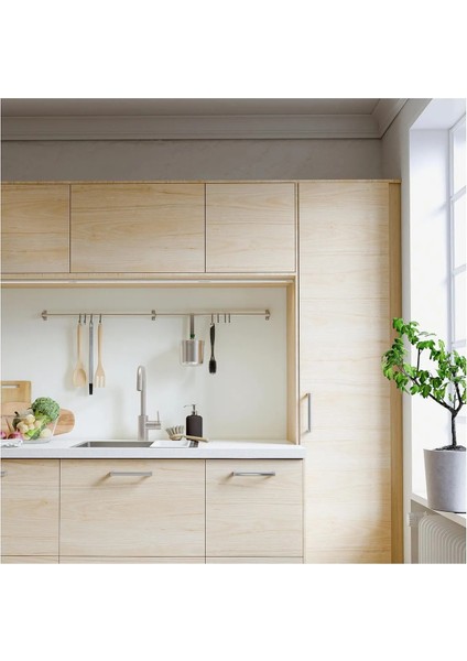 Kungsfors Duvar Rayı Paslanmaz Çelik 56 cm