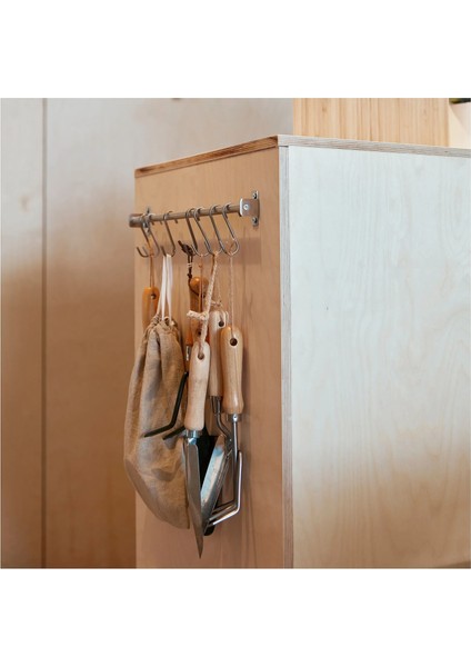 Kungsfors Duvar Rayı Paslanmaz Çelik 56 cm