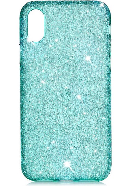 iPhone x Uyumlu ​​​aden Eni Kapak-Yeşil