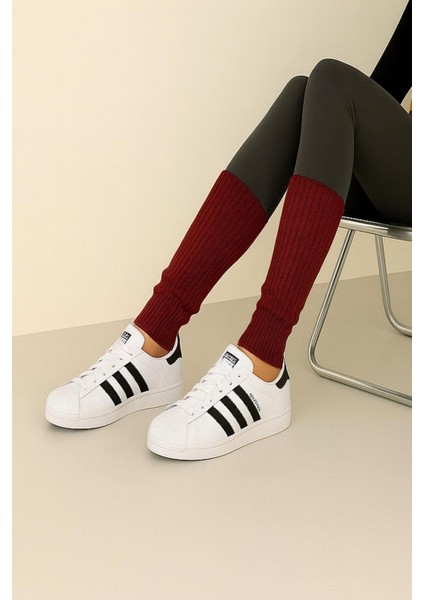 3 Çift Basic Kalın Pamuk Karışımlı Tozluk