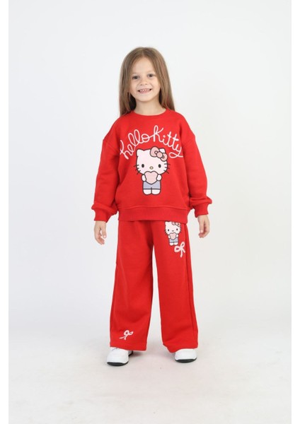 Hello Kitty Pamuklu Eşofman Takımı
