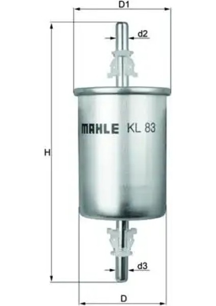 KL83 Yakit Filtresi 0060811822 0060812738 0060813741