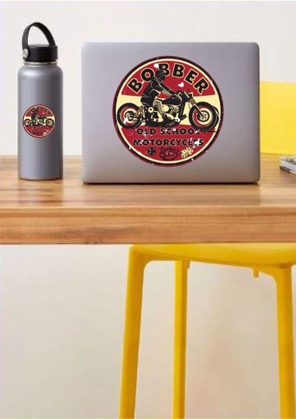 Vintage Rider - Old School Vintage - Motorcu Sticker - 02506 fiyatları