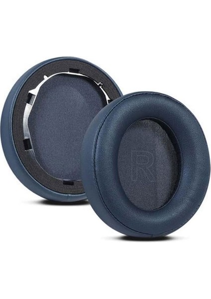 Anker Soundcore Life Için Q30 Q30BT ve Q35 ile Uyumlu Suni Deri Kulaklık Pedi Hafızalı Yüksek Kaliteli Materyal Kulaklık Süngeri Mavi