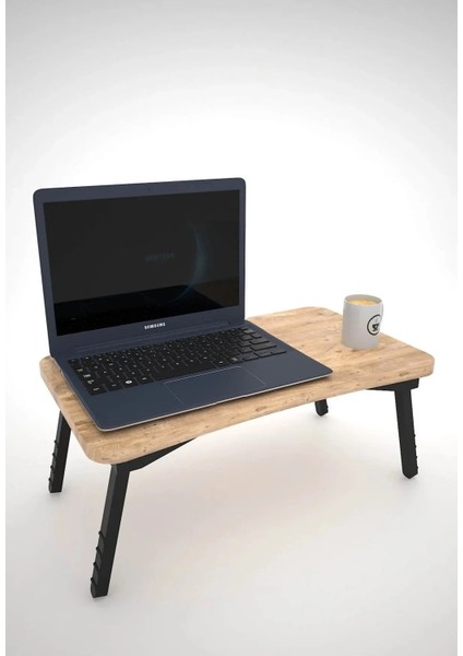 Laptop Sehpası Seyyar Kahvaltı Masası Katlanır Çalışma Sehpası Atlantik Çam fiyatları