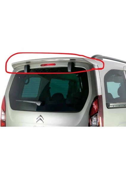 Berlingo 2012-2021 Sonrası Ps Model Spoiler Ewp Beyaz Boyalı