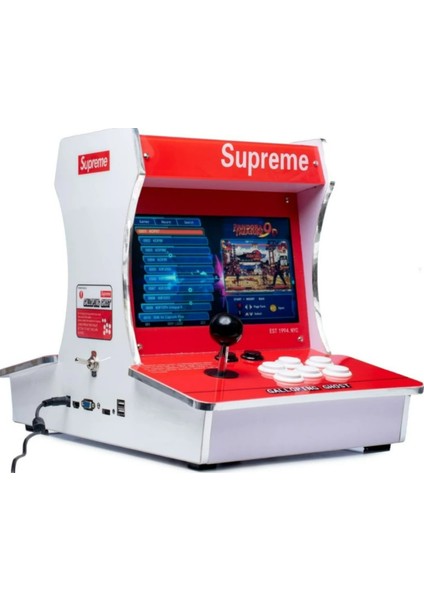 Supreme Çift Arcade Kol 10INÇ Çift Ekran 3000+ Oyunlu Retro Arcade Atari fiyatları