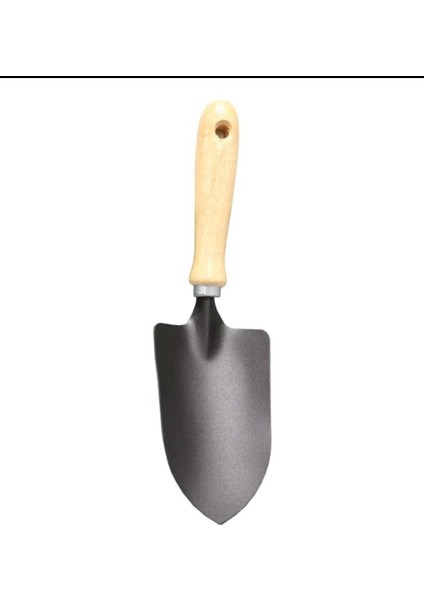 Bahçe Hobi Küreği Geniş Kürek Ahşap Saplı 30 cm