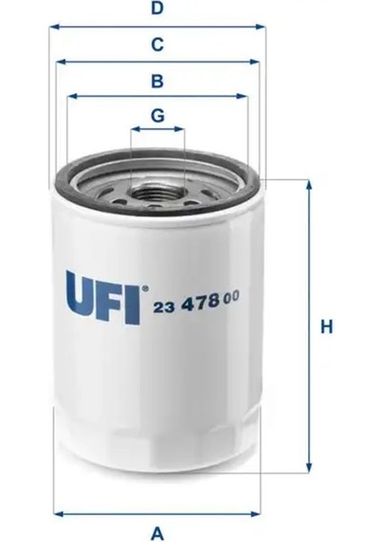 2347800 Yag Filtresi