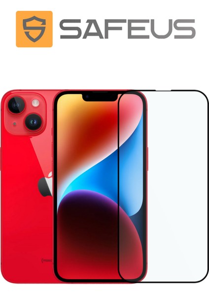 iPhone 14 Tam Kaplayan Parmak İzi Bırakmayan Safir Ekran Koruyucu Cam