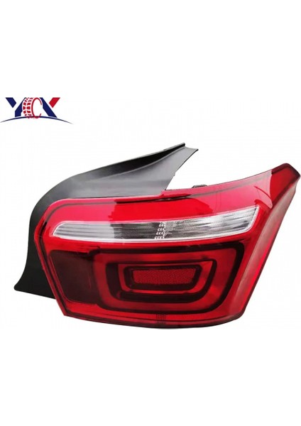 Citroen C Elysee- 2017-2024 Stop Lambası Sol Kırmızı/beyaz (E Marklı) (Oem NO:YL00447880)