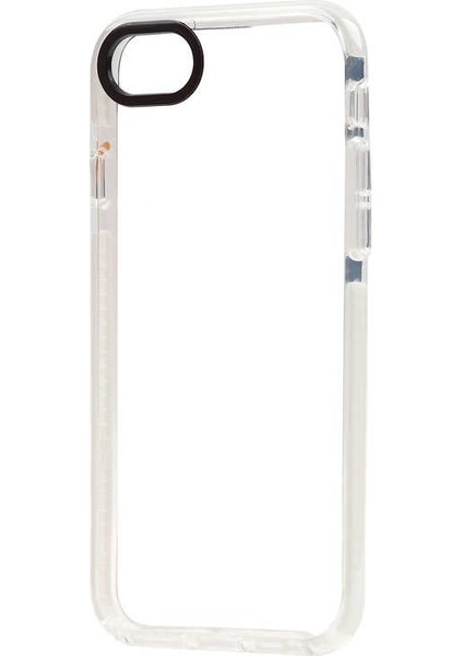 iPhone Se 2020 Uyumlu Aden Punto Kapak-Beyaz