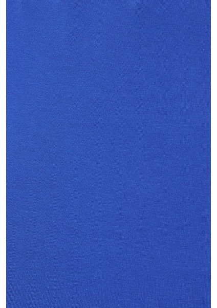 Kadın Yuvarlak Yaka Temel Askılı Atlet Blue