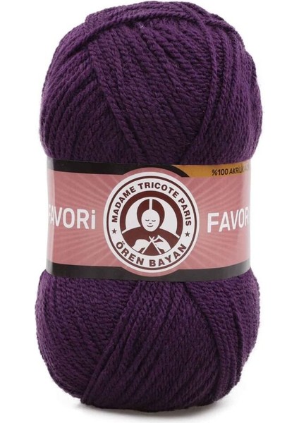 Ören Bayan Favori Örgü İpi - Koyu Mor - 1 Adet - ( Renk Kodu : 060 ) fiyatları