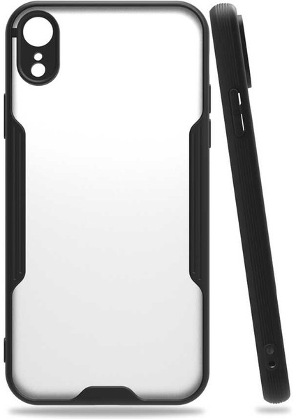 iPhone Xr 6.1 Uyumlu Aden Parfe Kapak-Mor indirimleri