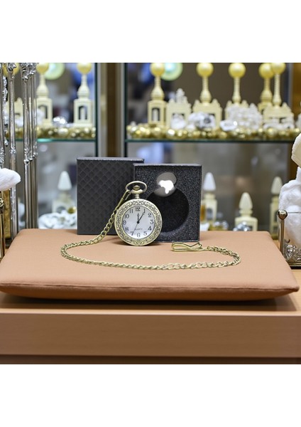 Kişiye Özel Kutulu Antik Köstekli Saat